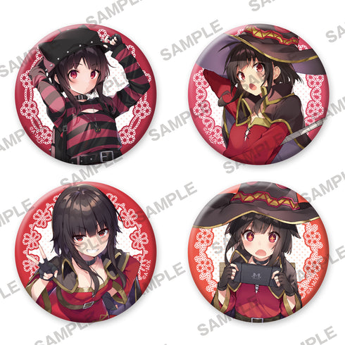 『この素晴らしい世界に祝福を!』誕生祭2023 缶バッジ4個セット めぐみん